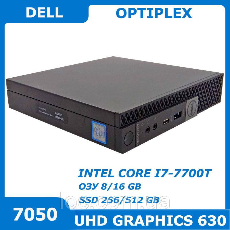 Dell OptiPlex 7050 i7-7700T 8/256 GB HDMI DisplayPort COM-порт WiFi+Bluetooth, фото 1