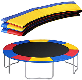 Накидка на пружини для батута 374 см multikolor