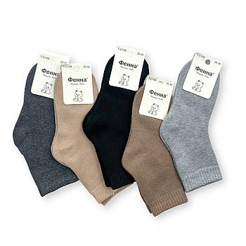 Комплект дитячих махрових шкарпеток Фенна 5 пар 20-25