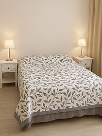 Плед бавовняний Sarar Battaniye двосторонній Гілочки 200х240 см