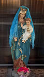 Скульптура Матері Божої Королева світу 140 см полімер (Польща), фото 3
