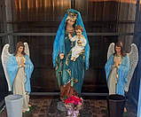 Скульптура Матері Божої Королева світу 140 см полімер (Польща), фото 4