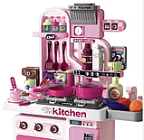 Інтерактивна Дитяча-Кухня "Майстер-Шеф 69 см" (53 Аксесуари, Звук, Світло, Реальна Вода), фото 7