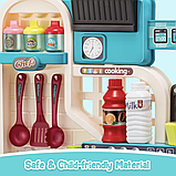 Інтерактивна Дитяча-Кухня "Майстер-Шеф 69 см" (53 Аксесуари, Звук, Світло, Реальна Вода), фото 8