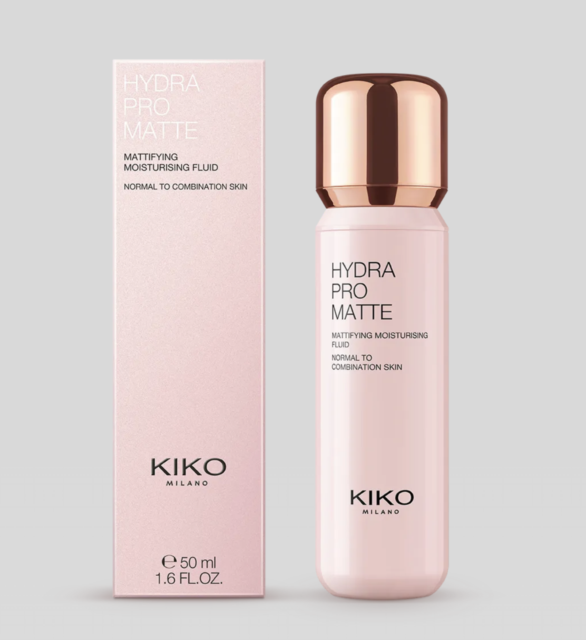 Зволожувальний і матувальний флюїд Kiko Milano Hydra Pro Matte, фото 1