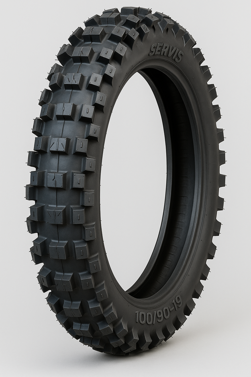 Кросова покришка 110/90-19 камерна SERVIS (Пакистан), фото 1