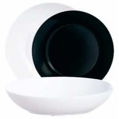 Сервиз LUMINARC APY BLACK & WHITE / 18 пр. (X1990)