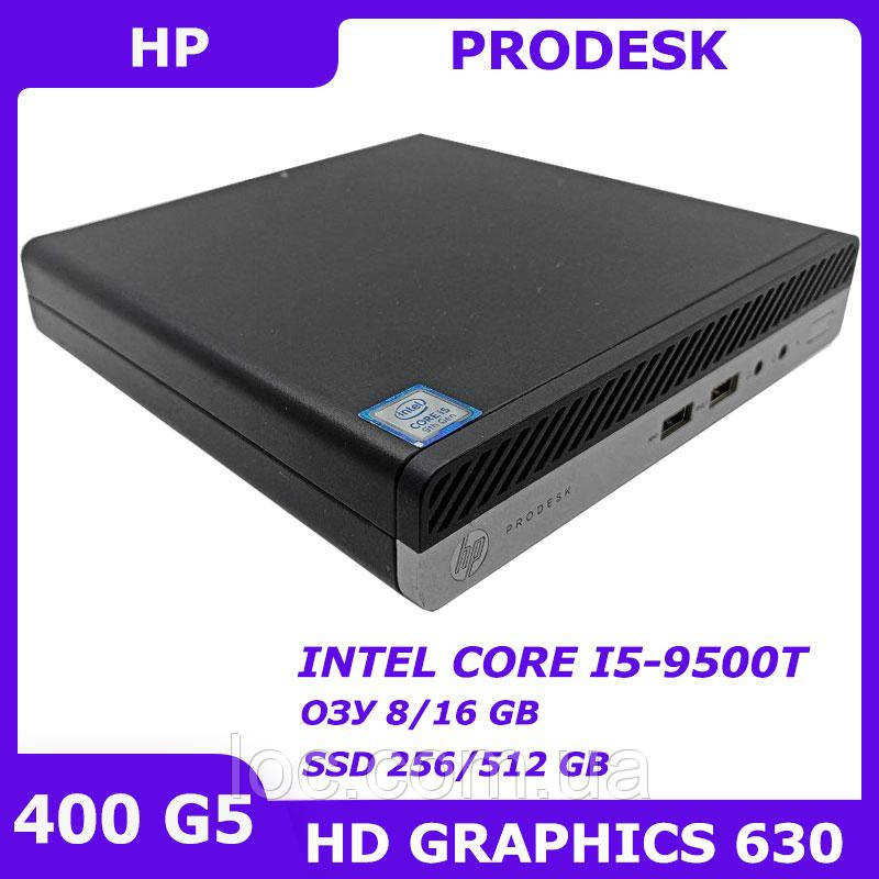 HP ProDesk 400 G5 i5-9500T 8/256 GB DisplayPort DP-HDMI WiFi+Bluetooth, фото 1