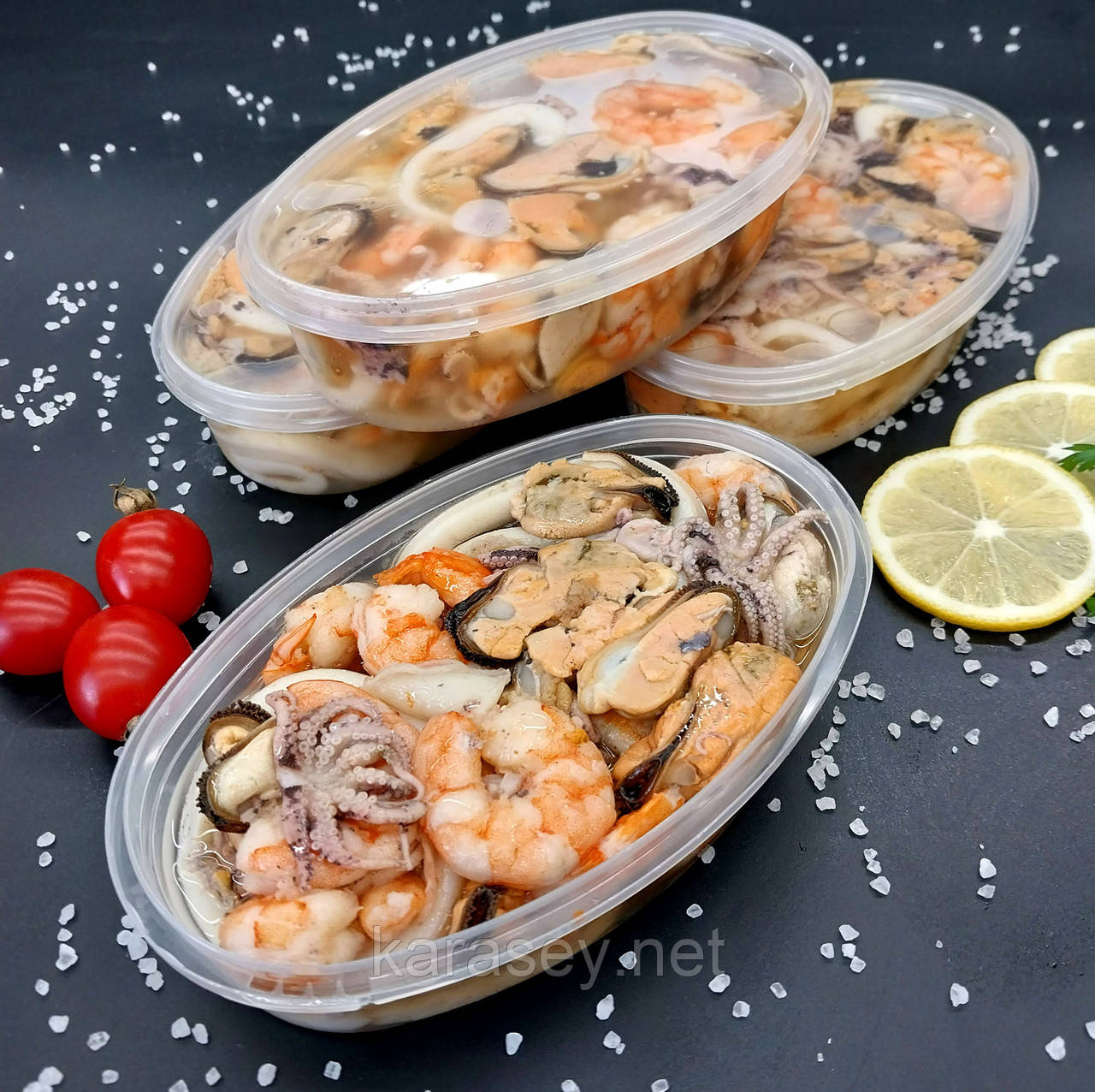 Морський коктейль маринований "Преміум" 300г, фото 1