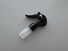 15 - 12 мл П/П напівпрозорий Поліпропілен (РР) флакон з чорним міні тригером 20/410