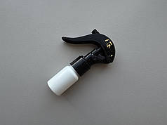 15 - 12 мл П/П білий Поліпропілен (РР) флакон з чорним міні тригером 20/410