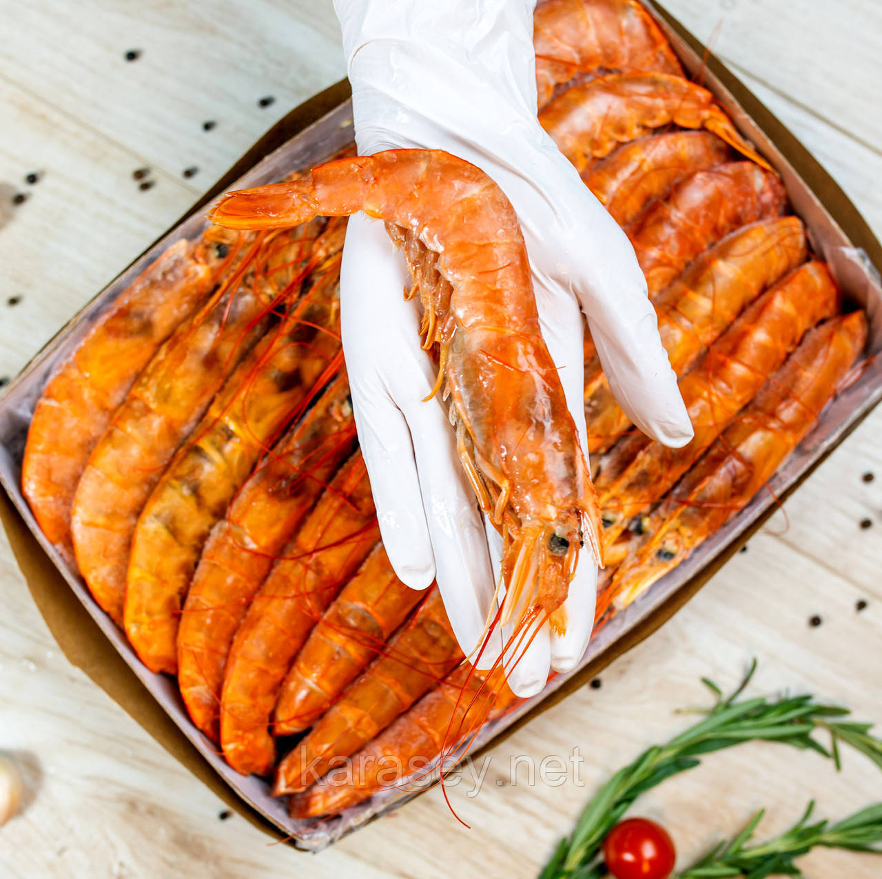 Лангустина з головою 10-20, фото 1