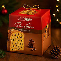 Панеттон Dal Colle Gocce Cioccolate з шоколадними крихтами 750 гр