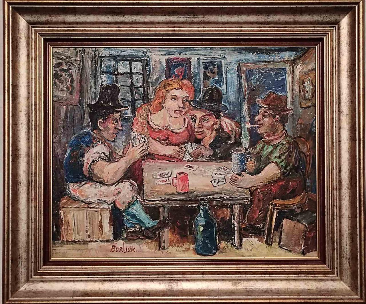 Гра в карти Давид Бурлюк. середина ХХ ст.