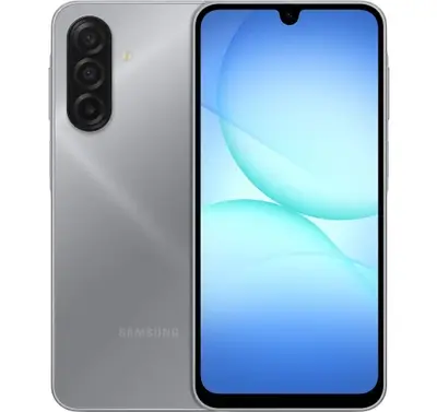 Смартфон Samsung Galaxy A17 8/256 GB Gray SM-A175FZAE UA, Super AMOLED 6.7", потрійна камера, NFC, microSD, 5000 мА·год Скло