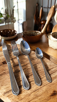 Набір столових приборів 24 предмети Kamille KM-5237R, фото 1