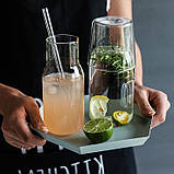 Графин для води — молока 350 мл + склянка 150 мл Dishtable, фото 4