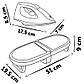 Ігровий набір Smoby Складна дошка для прасування "Тефаль" з аксес. [7600330123], фото 4
