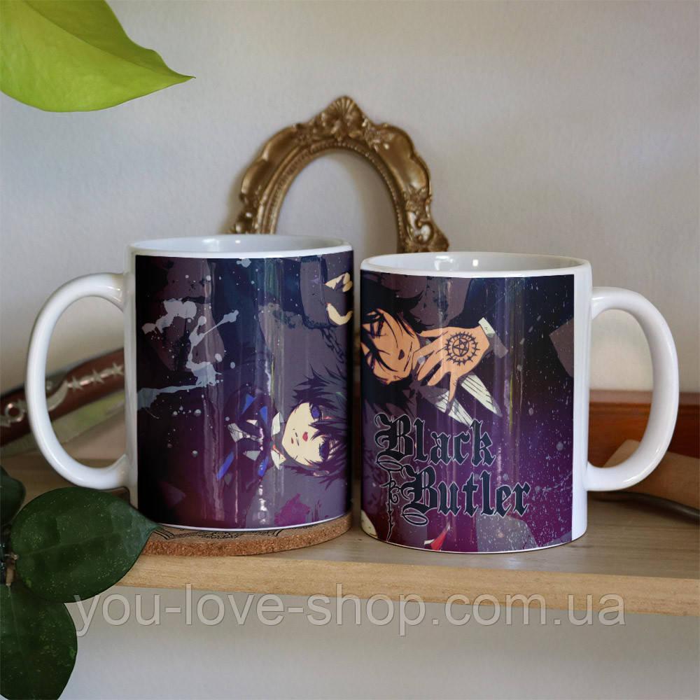 Чашка 330мол Темний дворецький "Illusion" / Black Butler, фото 1
