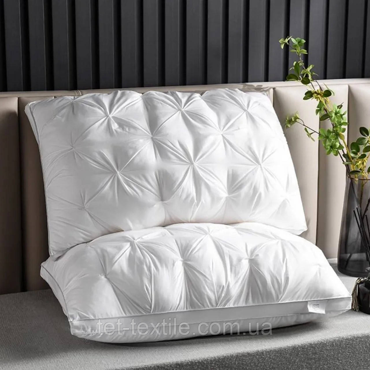 Подушка анатомічна Colorful home Тісто біла 50x70 см