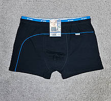 Боксери чоловічі Drole труси чоловічі бавовняні темно-сині розмір М-2XL