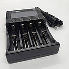 Універсальний зарядний пристрій для акумуляторів 18650 і батарейок 4 канали LiitoKala Lii-PD4, фото 8