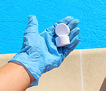 Швидкорозчинний шоковий хлор для басейну C-60T, 50 кг, у таблетках 20 г, AquaDoctor, фото 5