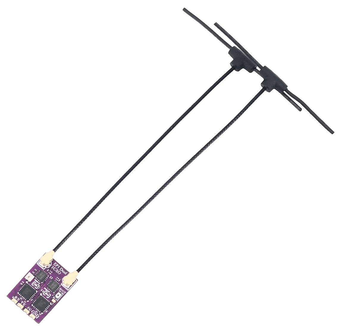 Приймач Happymodel ExpressLRS Dual EP1 Dual TCXO 2.4GHz (2D30063)