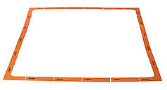 Набір гумових маркерів SELECT Rubber marker (496) помаранчевий, one size