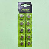 Батарейка 1.5V AG9 VIDEX (394, LR936, SR45) Alkaline, фото 2