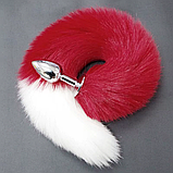 Анальний корок хвіст двоколірний Wild Play Tail, фото 10