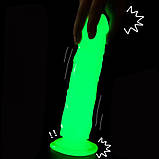Фалоїмітатор GlowDildo Deep Light XXL, фото 4