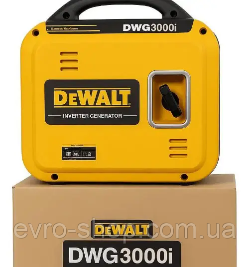 Інверторний бензиновий генератор DeWALT DWG 3000i (2.8/3.0 кВт), фото 1
