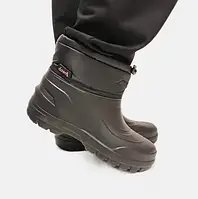 Чоловічі утеплені калоші на хутрі Калоші чоловічі зимові Gipanis