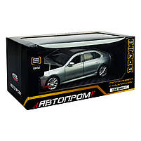 Машина метал BMW i7 срібло 1:24 Автопром світло звук відкр двері капот багажник 22*8*6,5 см (68283A), фото 8