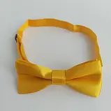 Краватка-метелик для хлопчика жовтий (290005), фото 2