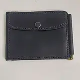 Затискач для грошей Вишиванка - тиснення чорний (21484/1), фото 2