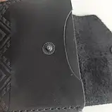 Затискач для грошей Вишиванка - тиснення чорний (21484/1), фото 5