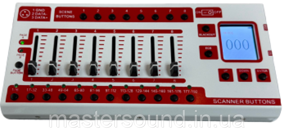 DMX контроллер Free Color Mini 192 Bat, фото 1