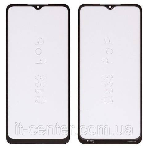 Скло екрану Samsung A125 Galaxy A12/ A326 Galaxy A32 5G/ A022/ A226/ A037F чорне + OCA плівка