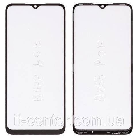 Скло корпуса G+OCA PRO для Umidigi A11, A11S, A9; Xiaomi Poco C3, Redmi 10A, Redmi 9A, Redmi 9AT, Redmi 9C, з ОСА-плівкою, чорне