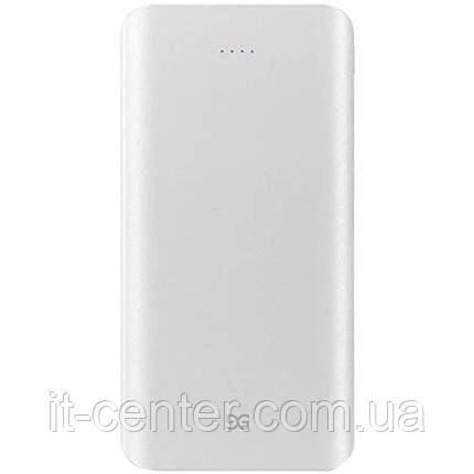 Універсальна мобільна батарея Gusgu Xiamen Mini 80000M 20000 mAh White (GB/T-35590/UA-102807), фото 1