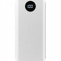 Універсальна мобільна батарея Gusgu Xiamen Mini 80000M 20000 mAh White (GB/T-35590/UA-102807), фото 5
