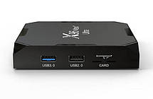 Медіаплеєр X96 MAX PLUS ULTRA 4/32 Гб Smart TV Box Android 11, фото 5