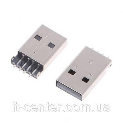 USB2.0 вилка на плату G49 SMT монтаж 4pin, фото 1