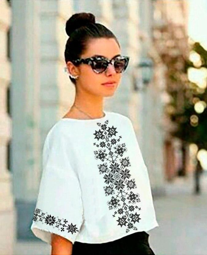 Заготовка на жіночу сорочку "Зоряна", фото 1