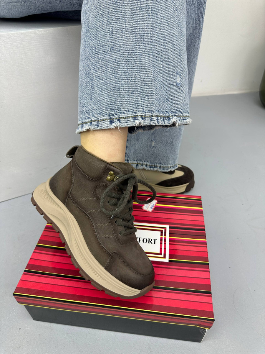 Жіночі демісезонні кросівки MeegoComfort 2F991 GRAY сірі, фото 1