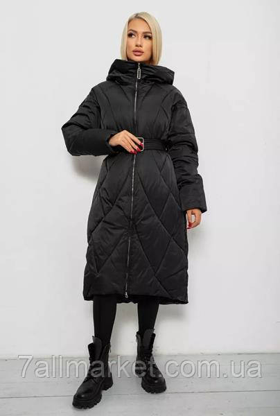 Куртка жіноча зима 5618-1 black р.S-XL "Seven Group" недорого гуртом від прямого постачальника