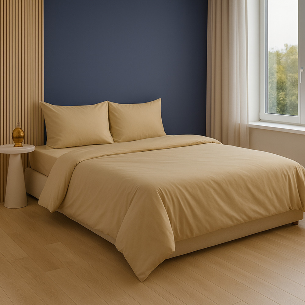 Комплект постільної білизни, Євро розмір, Romeo home Kleks / Бавовняна постільна білизна, фото 1