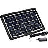 Портативна сонячна панель 4W + USB-кабель з перехідниками, CL-642 / Сонячна батарея для зарядки гаджетів, фото 7